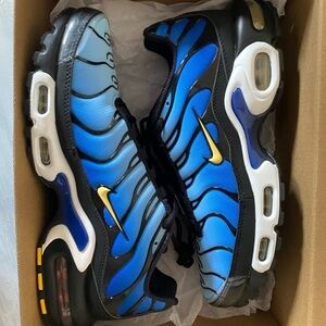 Nike Air Max Plus Plus Hyper Blue Size US Men 9.5